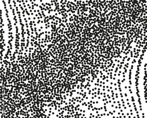 Grainy grunge texture on a white background