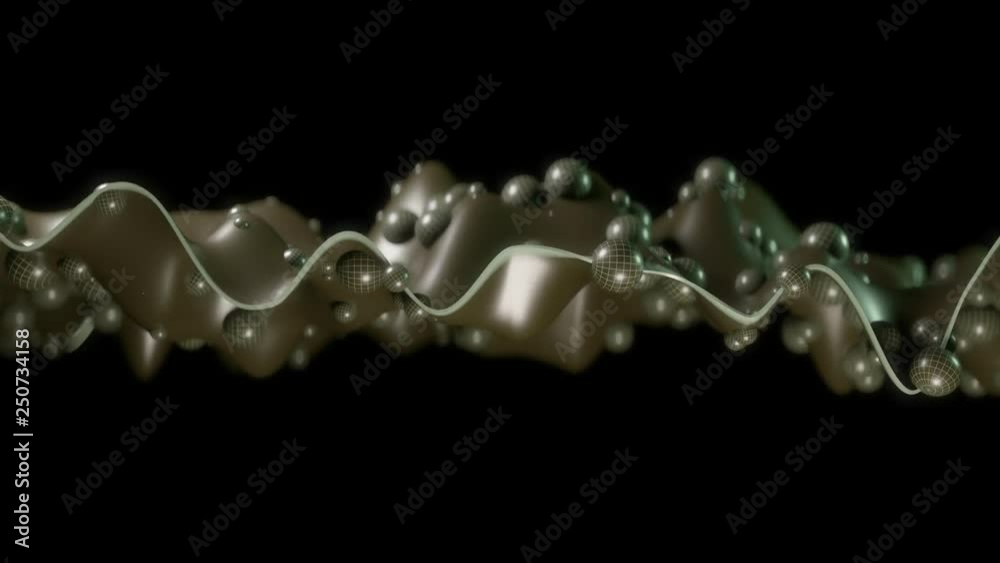4K Abstract molecular net. 3D CGI animation. 4K Abstract molecular net. 3D CGI animation.