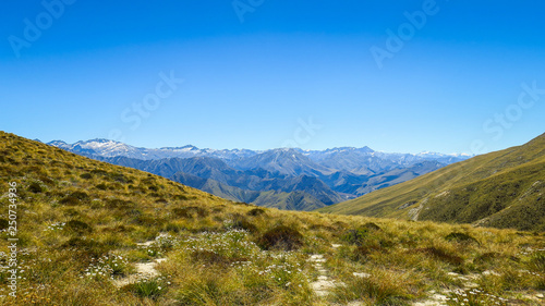 Hiking Ben Lomond in Queenstown, New-Zealand