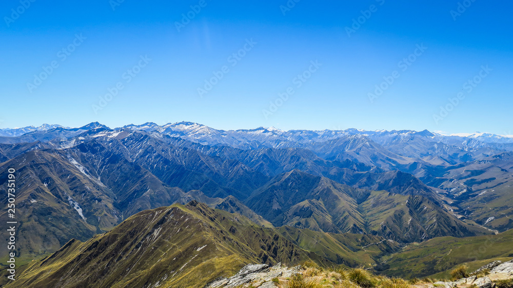 Hiking Ben Lomond in Queenstown, New-Zealand Hiking Ben Lomond in Queenstown, New-Zealand