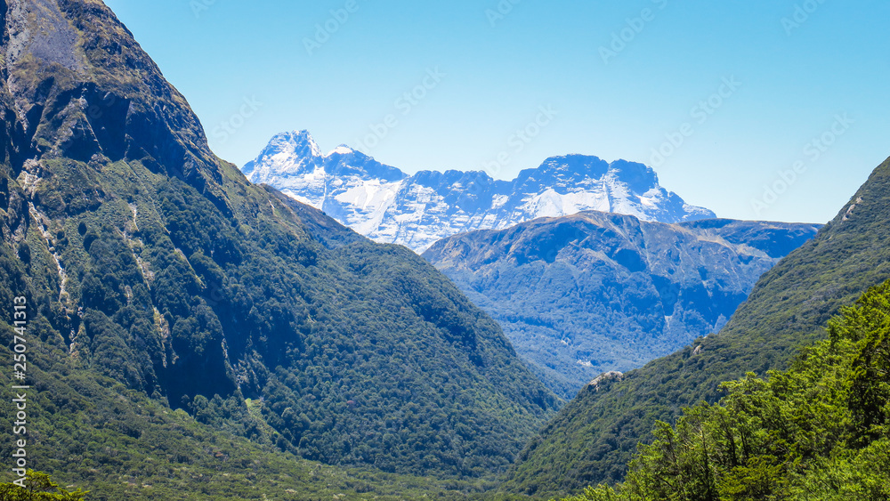 Day hike on the Routeburn Track near Queenstown