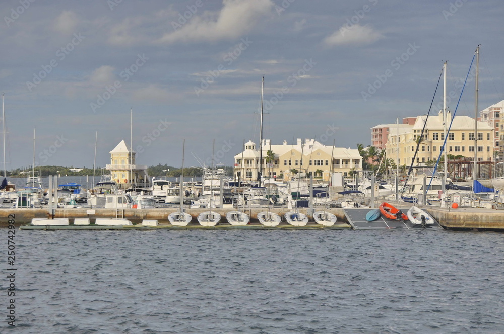 Boats in Port of Bermuda