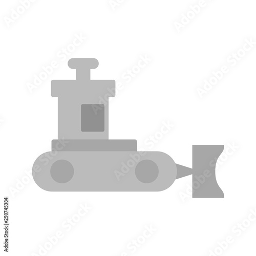 Vector Snow plow Icon