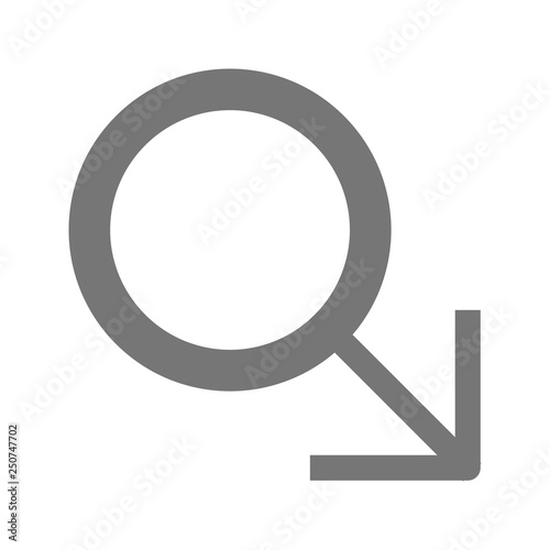 Vector Male Sign Icon