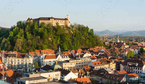 Castle Above A City