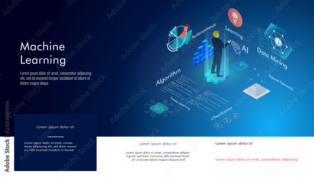 Machine learning, Ai, Data mining, algorithm, algorithm, neural network ...