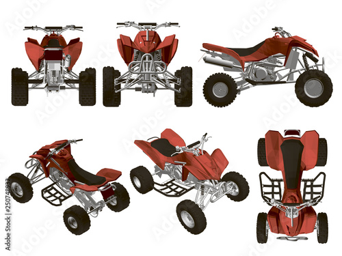 Set with ATV