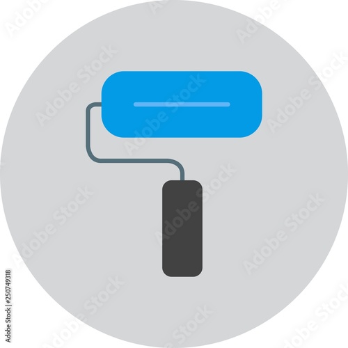 Vector Paint Roller Icon