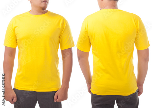 Yellow Shirt Design Template