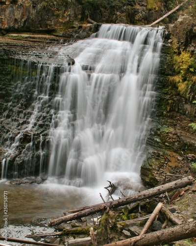 Waterfall -- Ousel Falls Montana