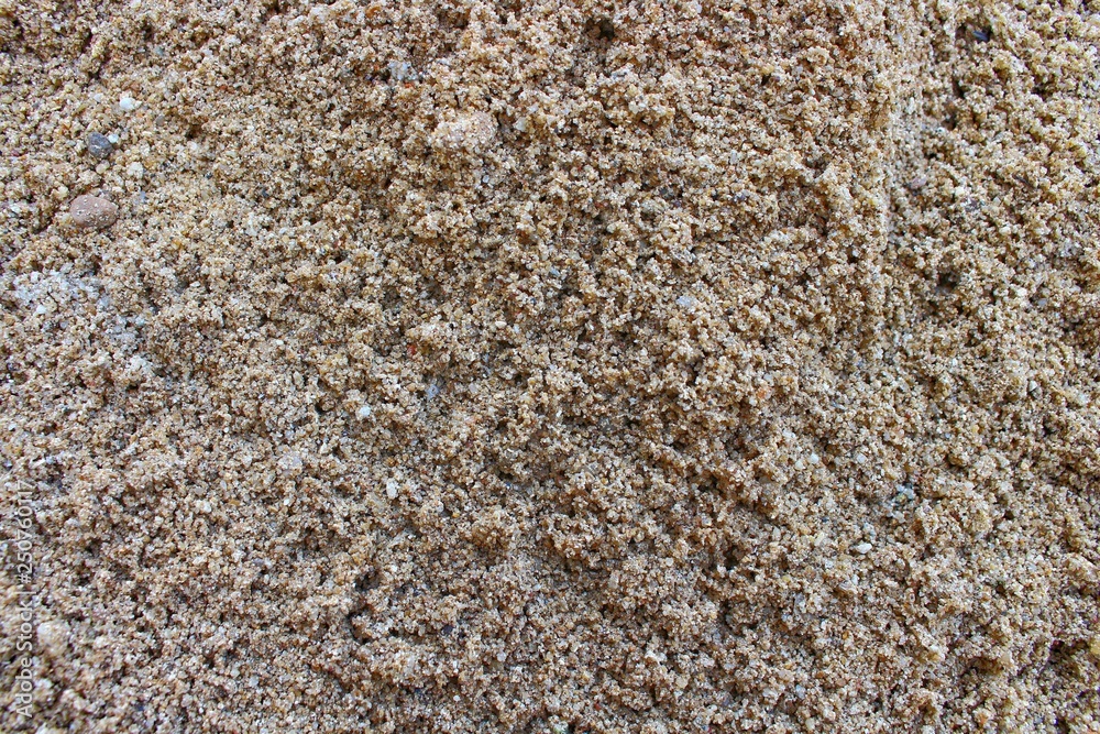 Construction sand on top view. - image Construction sand on top view. - image