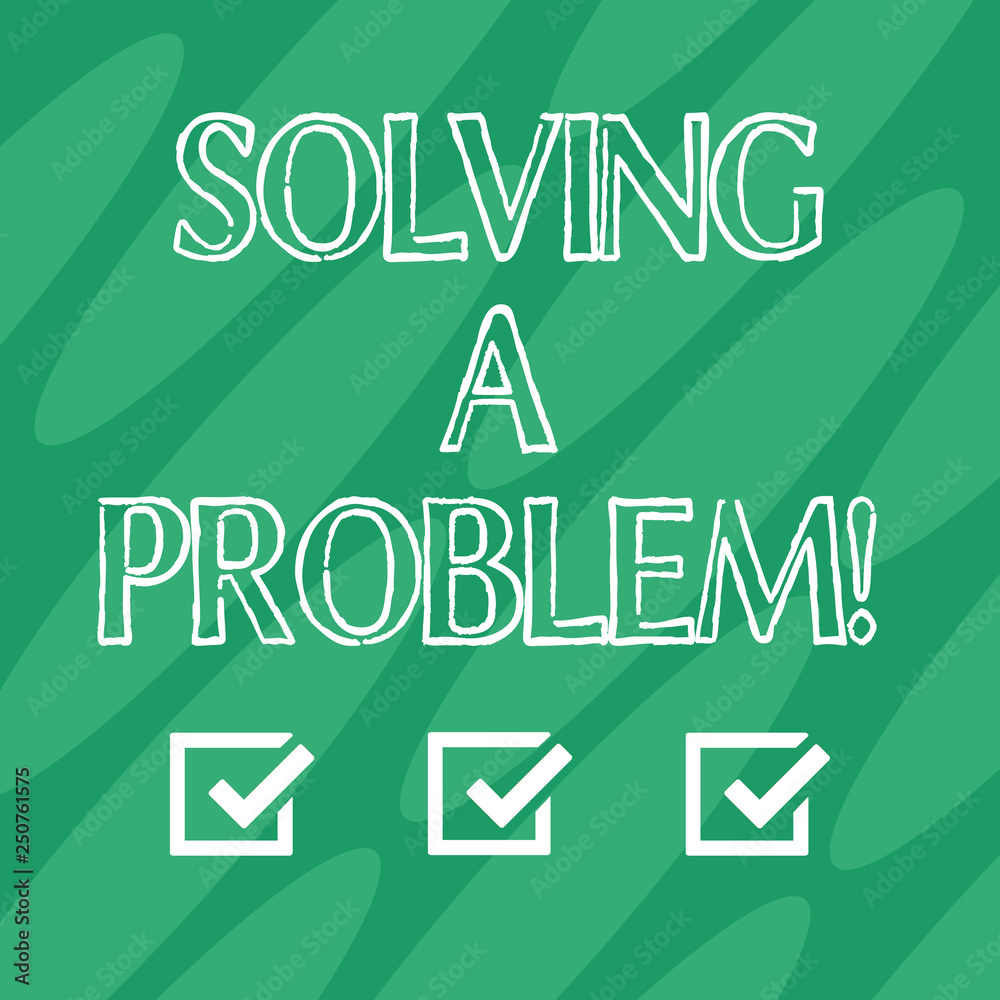 Handwriting text Solving A Problem. Concept meaning include mathematical or systematic operation find solution Geometric Blank Color Shape Oblong in Seamless Diagonal Pattern photo Handwriting text Solving A Problem. Concept meaning include mathematical or systematic operation find solution Geometric Blank Color Shape Oblong in Seamless Diagonal Pattern photo