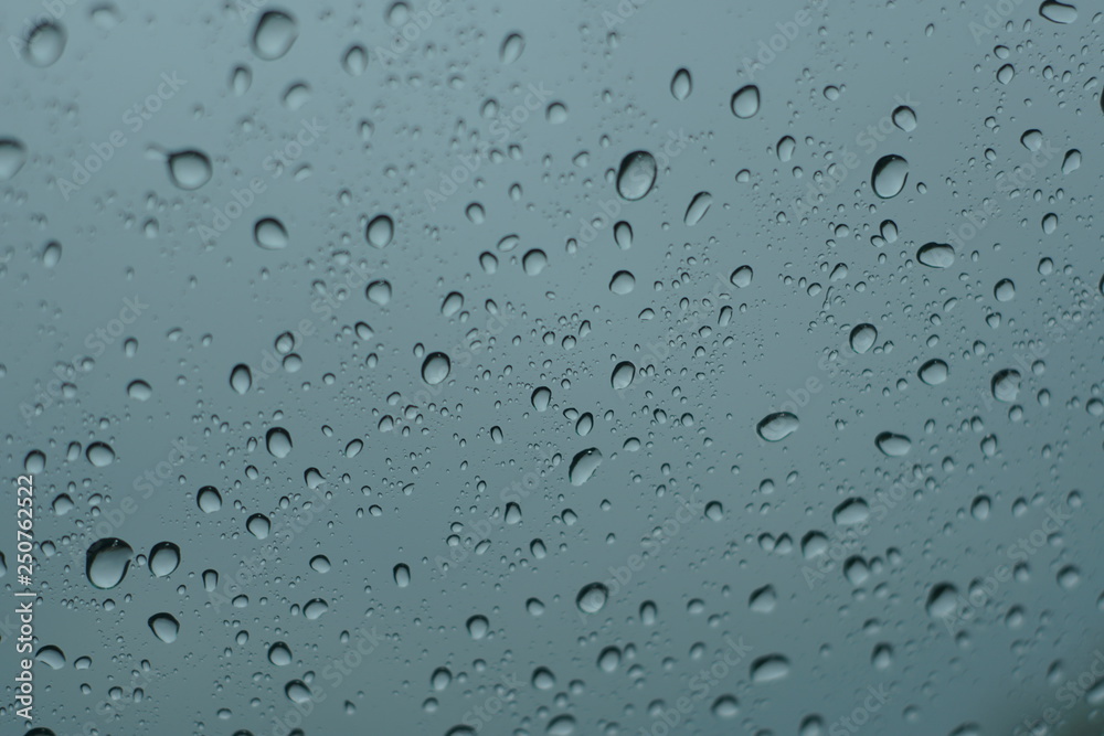 Water Drops on Window