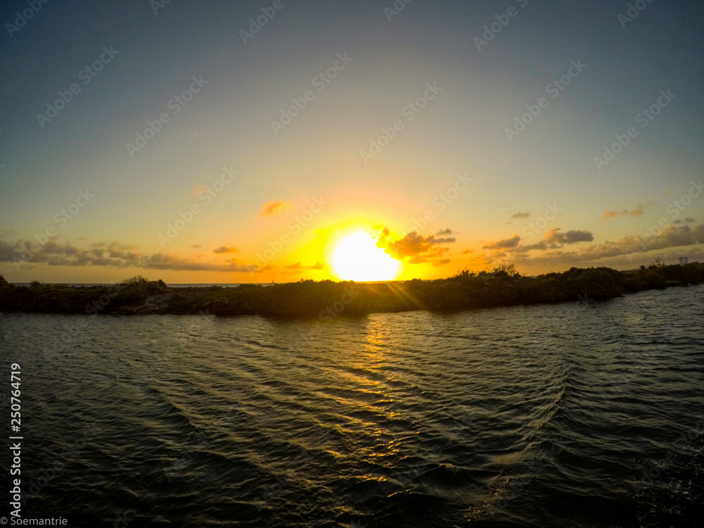 Obraz premium Curacao Sunset
