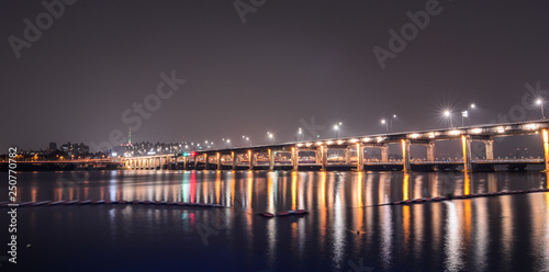 Banpo Bridge Rainbow Fountain