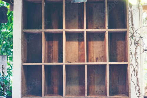 old wood locker, vintage style
