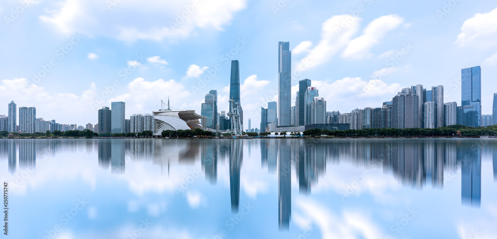 Guangzhou city central axis