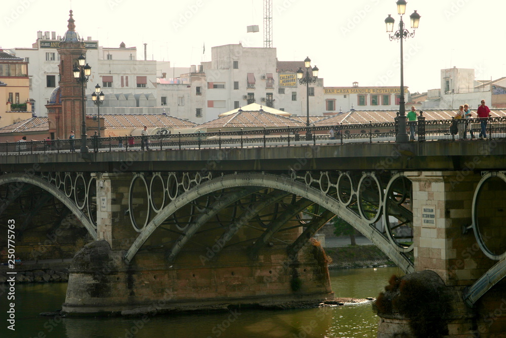 Fototapeta premium Triana. Sevilla. Andalusia. Spain. Year 2001