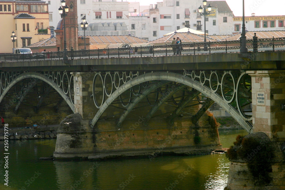 Fototapeta premium Triana. Sevilla. Andalusia. Spain. Year 2001