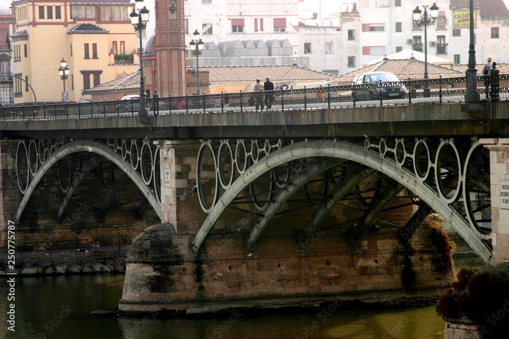 Fototapeta premium Triana. Sevilla. Andalusia. Spain. Year 2001
