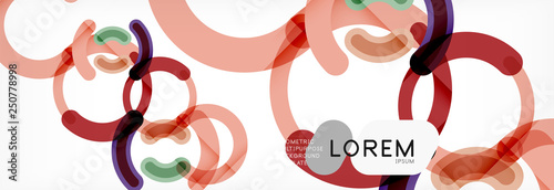 Circular lines design background