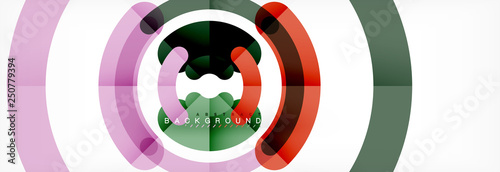 Circular lines design background