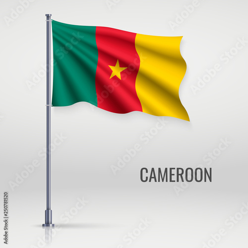 Free Download Waving flag on flagpole - GFXLoad
