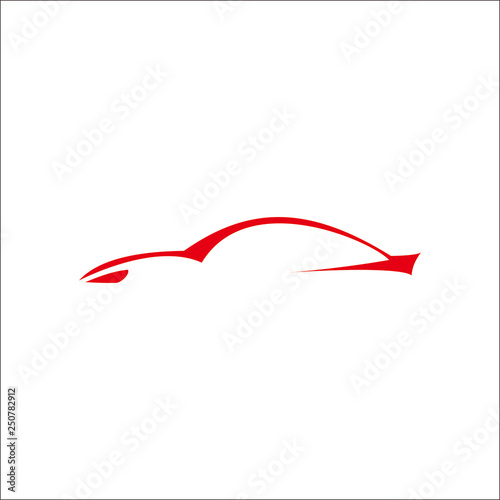 Car Simple Logo Design