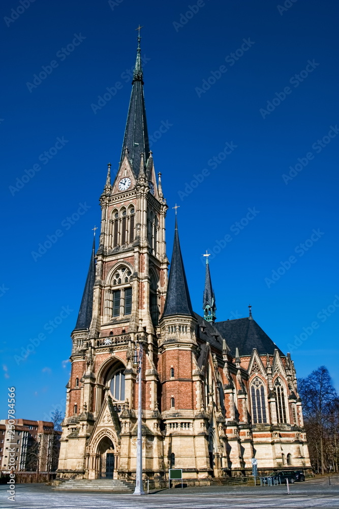 Obraz premium Chemnitz, Sankt-Petri-Kirche