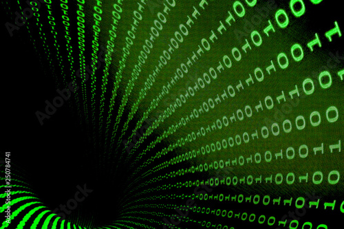 Background matrix style.Green is dominant color.code in green color.data in binary code.computer virus and hacker screen wallpaper.