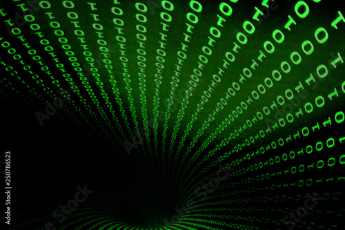 Background matrix style.Green is dominant color.code in green color.data in binary code.computer virus and hacker screen wallpaper.