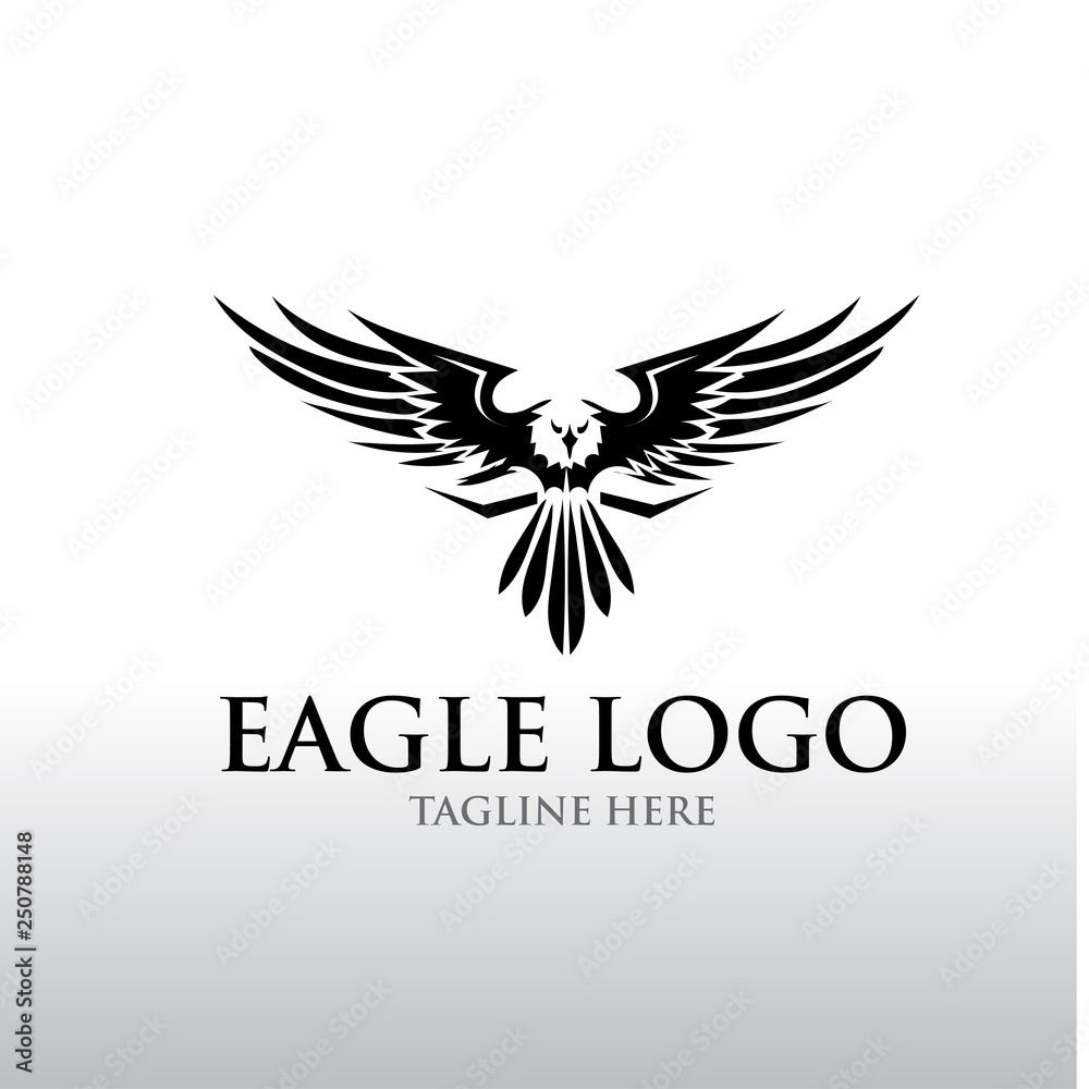Obraz premium eagle logo designs simple elegant