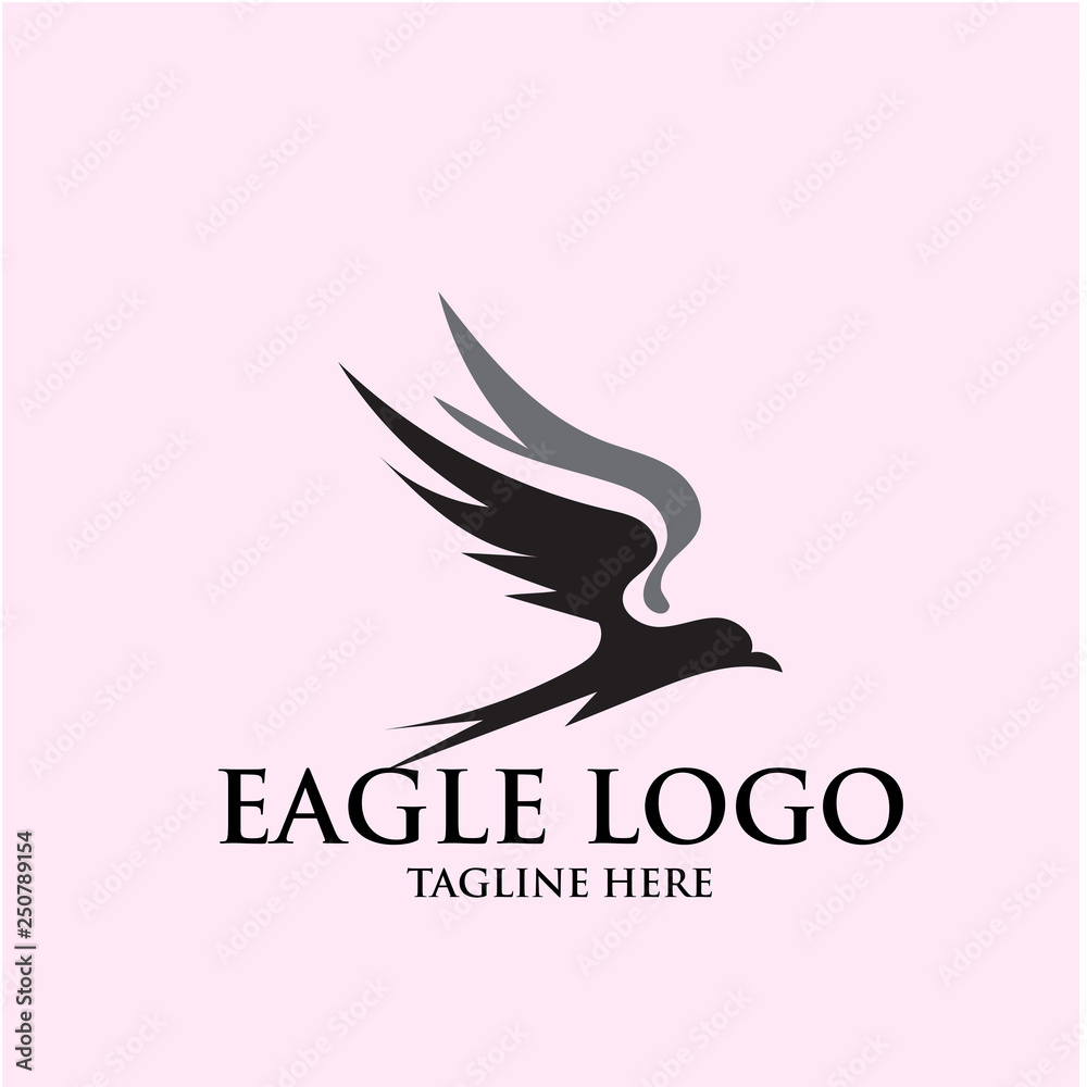 Obraz premium eagle logo designs simple elegant