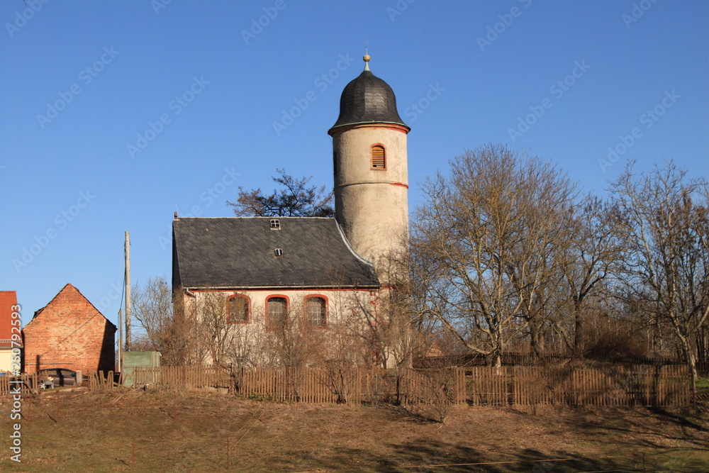 Dorfkirche in Wasewitz an der Mulde