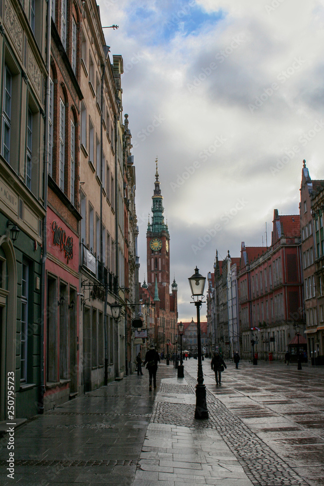 Fototapeta premium Old town in Gdansk, Poland
