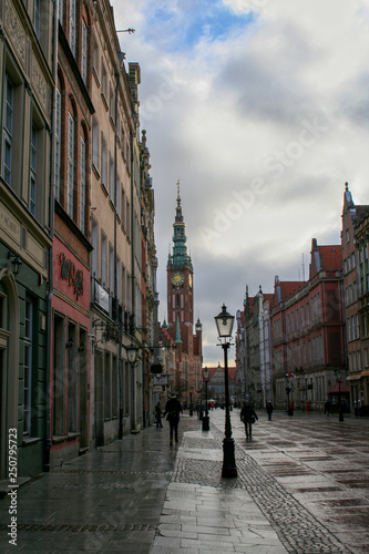 Old town in Gdansk, Poland