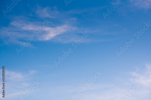 Blue sky with cloud.picture background website or art work design. © Praew stock