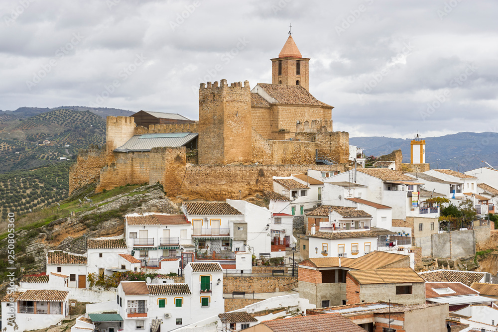 Castle of Iznajar, Cordoba. Spain