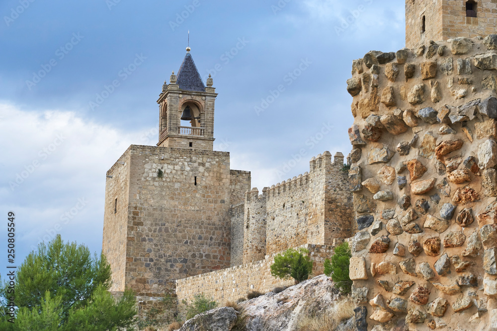 Alcazaba Castle of Antequera, Malaga. Spain