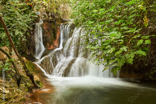 Cascades of Hueznar in San Nicolas del Puerto, Seville. Andalusia, Spain.