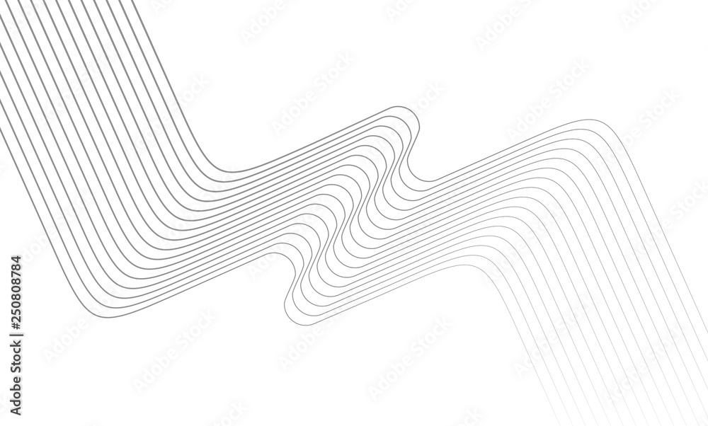 Vector illustration of the pattern of the gray lines abstract background. EPS10.