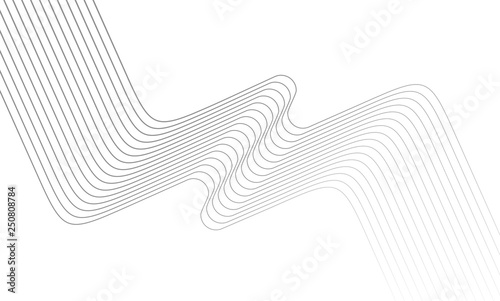 Vector illustration of the pattern of the gray lines abstract background. EPS10.