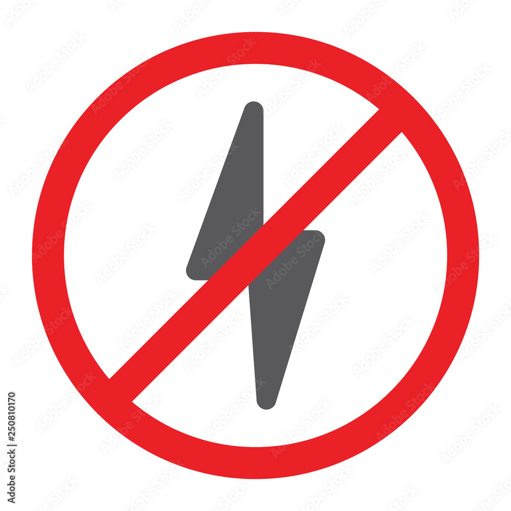 No electricity online