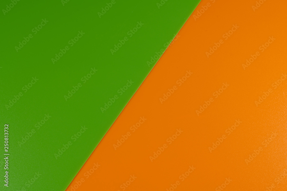 abstract background texture of the plastic surface of the orange and green colors abstract background texture of the plastic surface of the orange and green colors