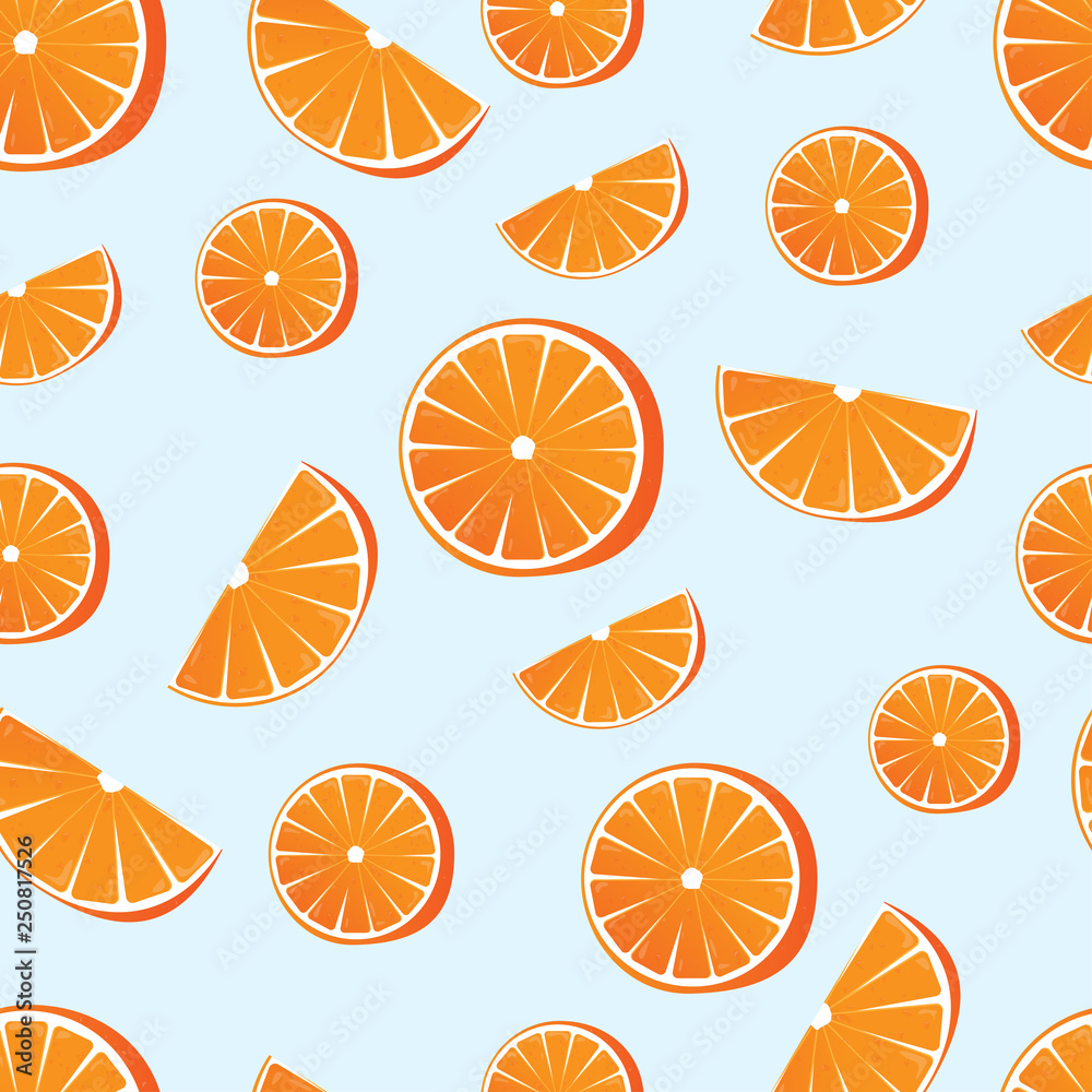 Sweet orange. Vector illustration of an orange on a blue background. Juicy and alluring fruit. EPS 10. Sweet orange. Vector illustration of an orange on a blue background. Juicy and alluring fruit. EPS 10.