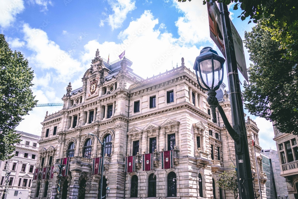 Fototapeta premium royal palace inbilbao