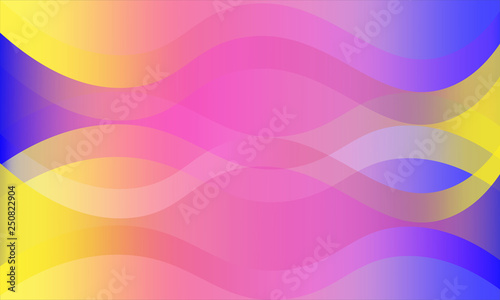 Bright colorful purple background with abstract wave pattern.