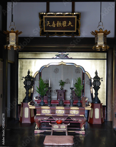 Buddhist symbols and temples