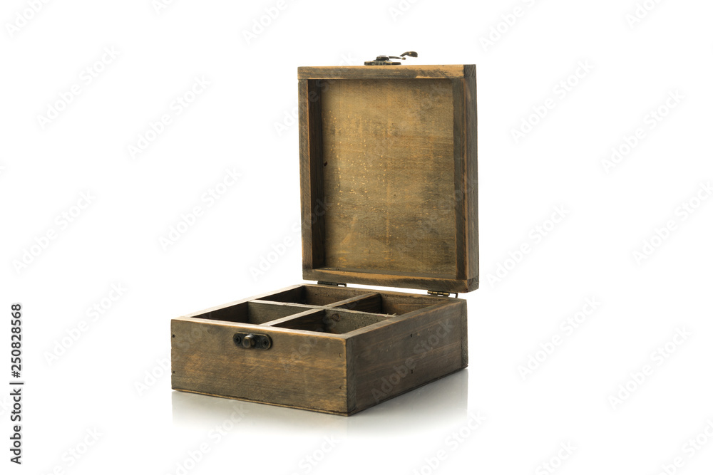 Small vintage wooden tea box Stock Photo | Adobe Stock