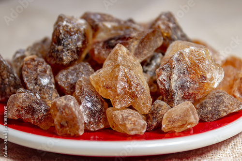 Wallpaper Mural Crystals of candy sugar, traditional brown rock sugar originally from Isfachan, Iran Torontodigital.ca